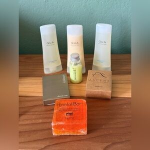 Hotel Toiletries Lot Shampoo Conditioner Soap Shower Cap Travel Size